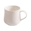 TeAware Sets 16 oz kapasiteli beyaz seramik kahve kupası aile ve arkadaş için