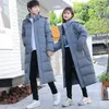 3xs-6xl big Size hooded couple cott Super lg jacket men women detachable hat thickened men's coats winter lg parker a9Lf#