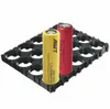Hooks 18650 Batteri 4x5 Cell Spacer Strålande Shell EV Pack Heat Organizer Holder Box