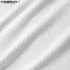 メンズTシャツ2023メンズTシャツソリッドカラータートルネック長袖夏のストリートウェアカジュアルメンズ衣装スタイリッシュなレジャーカミーズ24328