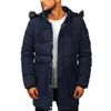 Cappotto con cappuccio spesso Lg Parka da uomo Cappotto invernale Cott Plus Size Antivento Abbigliamento da neve vintage Cappotto caldo piumino Capispalla maschile Nuovo D4S9 #