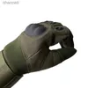 Rękawiczki taktyczne dla mężczyzn i kobiet na świeżym powietrzu odnoszą się do ochronnego treningu sportowego YQ240328