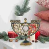 Portacandele Bastoncini Decorativi Judaica Decorazioni per la tavola di Natale Centrotavola per matrimoni