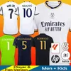 24/25 Vini Jr Football Jersey Mbappe Bellingham Fan Wersja Camavinga Tchouameni Valverde Asensio Modric Real Madrid 2024 2025 Koszulka piłkarska Men Kids Kids