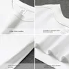 heavyweight Impermeable 300g Carb Matte Pure Cott Thick Short Sleeved T-shirt Men and Women Pure White Simple Base Shirt 66ep#