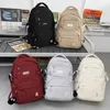 Laptop Cases Backpack DUTRIEUX Multifunction Waterproof Buckle Korean Style School Bag Student Shoulder Teenage Girls Backpacks 24328