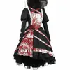 Farbe Cosplayer Halen Dr Maid Gothic Frauen Lolita Dr Party Coplay Costumn Lg Sleeve Outfit Karneval Weibliche Kleidung m4wT #