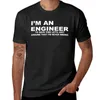 Men's Tank Tops I'm An Engineer To Save Time Let's Just Assume That Never Wrong Funny Geek Nerd T-Shirt Clothes For Men