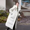 2023 Winterjacke Frauen Mantel Dicke Daunen Cott Gepolsterte Lg Mantel Weibliche Plus Größe Beiläufige Lose Mit Kapuze Puffer Parkas Frau j0KD #