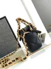 Designer bags Handle Flap bag Chain Mini Handbag shoulder bag for women Genuine Leather Luxury Brand for party with box