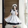 cosplay Sexy Coffee Maid Role Play Uniforme Kawaii Roupas para Lolita Girl Plus Size Cosplay Maids Outfit Anime Trajes S-5XL P2lV #