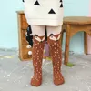 Outono dos desenhos animados raposa bebê menina collants algodão bonito crianças meia meia-calça para criança 05 anos vendendo yyt358 240322