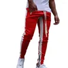 Men's Pants Fashion Mens Sports Joggers Casual Stitching Fitness Men Sportswear Tracksuit Bottoms Skinny Sweatpants Gyms Track