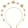 Hårklämmor Barrettes Luxury Crystal Crown Tiara Rhinestone Prom Diadem For Women Brudtillbehör smycken pannband släpp leverans hai otthr