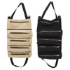 Storage Bags Hanging Car Bag Roll Up Tools Pouch Material Zipper Design Lightweight Portable For Outdoor