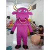 Mascot Costumes Foam Cute Funny Cow Cartoon Plush Christmas Fancy Dress Halloween Mascot Costume