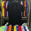 Men Polo Shirt Designer T Shirty Mens Womens Fashion Hafdery graficzna TEE Summer Slim Short-Sleeved Buda