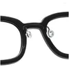 Marcos de gafas de sol de moda 2024 Esigner Mens Vintage IP Titanio Acetato Gafas Mujeres Big Square Óptico Miopía Lentes Prescripción Dr Otmko