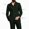 Burdy Men's Suit 2-Piece Single Breasted Blazer Wedding Groom Tuxedo Indian Style Elegant Men's Suit XS-5XL N2HC#