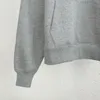 Herrens plusstorlekströjor på hösten / vinterförvärvande stickmaskin E Anpassad JnLarged Detail Crew Neck Cotton 764ffy