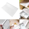 2024 Reusable Transparent Drawer Mat Cabinet Mat Waterproof Dustproof Contact Paper Moisture-Proof Washable Shelf Drawer Mat