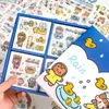 100 pzbox kawaii Ragazze vita quotidiana Decorativi carino Cancelleria Adesivi Scrapbooking FAI DA TE Diario Album Stick Lable 240325