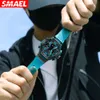 Smael 8087 New Creative X Men's Multi Functional Sports Waterproof NightGlow Electronic Watch