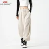 Men's Pants 2024 Spring Summer Men Sweatpant Unisex Solid Color Loose Retro Hip Hop Tracksuit Brand Streetwear Jogging Women