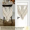 Tapissries 1st Macrame Handwoven Bohemian Tapestry Cotton Rep Wall Hanging Handicrafts Creamy-White Modern Room Decoration Art Art