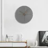 Duvar Saatleri Minimalist Saat Kişilik Evi Siyah Sessiz Oturma Odası Mutfak Ev Dekorasyon Ahşap İskandinav