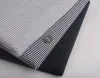 Tissu 100% coton à rayures colorées de 2mm, tricot élastique, bricolage, couture, t-shirt, leggings, vêtements, largeur 165cm