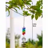 Suncatchers HD Chakra Crystal Suncatcher żyrandol kryształowy pryzmat wisiant Rainbow Maker Wiszący ornament domowy wystrój ślubny