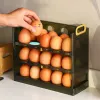 Racks Kühlschrank Eierkartons Reversible Tablett Konservierung Haushaltskühlschrank Seitentür Frisch halten Lagerregal Küchenzubehör