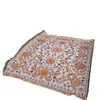 Boho Divano Coperta Copertina Arte Fiori Etnico Tempo libero Tiro Estetico Esterni Camper Viaggio Copriletto Telo mare Tappetino yoga 240326