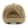 Ball Caps Japanese Streetwear Man Baseball Spring Summer Short Brim Women Outdoor Sun Hats Fashion Casual Adjustable Peaked