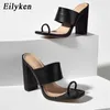 Slippers Eilyken 2024 Womens Gladiator High Heel Sandals Summer Party Bress Shoes Cross Lace Pump Size 41 H2403282K7X
