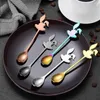 Coffee Scoops 2/3/8PCS Cartoon Easy To Clean Multipurpose Smooth Top-rated Adorable -selling Versatile Small Spoon Unique Cute