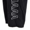 Calça de moletom personalizada de alta qualidade, calça de moletom acolchoada para clima frio, calça de corrida masculina casual, quantidade de algodão à prova d'água