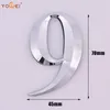 Decorative Figurines Self Adhesive Door Number Sign House Digit Apartment El Office Sticker Cabinet Table Room Decor Draw Label