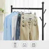 Hangers YO-Space-Saving Trouser Multiple Skirt With Clips Set Of 3 Metal Clothes For 4 Trousers Each