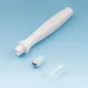 15ml plastik silindir beyaz esansiyel yağ rulosu şişe benzersiz şekil aromaterapi göz kremi masaj şişeleri çelik top
