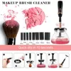 Makeup Brush Cleaner and Dryer Automatic Clean Make Up Brushes Washing Machine 10 Seconds Silicone Make Up Brush Cleaning Tool 240315