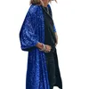 Vestes pour femmes, robe tendance, Cape, coupe ample, confortable, paillettes brillantes, Cardigan, haut doux, vêtements d'extérieur, Streetwear