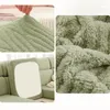 Chair Covers Plush Sofa Cover L Shaped Cushion Couch Chaise Lounge Slipcover Adjustable Stretch Modular Seat Protector