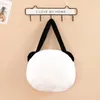 Shoulder Bags Women Crossbody Black White Cute Cartoon Panda Messenger Bag Soft And Comfortable Fluffy Toy Shopping Gift For Girl