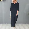 Women's Two Piece Pants 2024 Outfits Summer Cotton And Casual Elegant Solid Color V-Neck Loose Fiber Sets