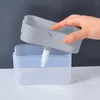 Płyn mydełka dozownik prasy typu pompa automatyczna pudełko na zmywarki do zmywarki do mycia szczotki szarpnięcia detergent