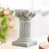 Dekorativa figurer Creative Roman Pillar Statue Candelabra sockel basfigur