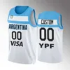 2024アルゼンチンバスケットボールジャージ7ファクンドカンパッツォ5マヌージノビリ4ルイススコーラ29パトリシオガリノ14ガブリエルデッキ