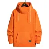 Herfst Winter Mannen Dikke Fleece Hoodies Hoge Hals Capuchon Y2k Fi Winddicht Oversized Losse Hoodie Trui S6dc #